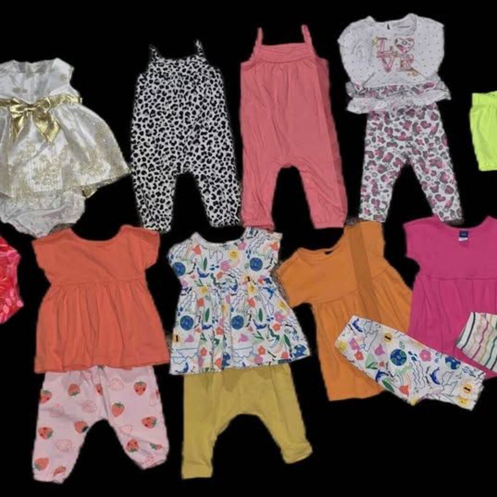 Adorable Baby Girl's 3-6 mo Clothing Lots